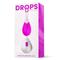 Vibrating Egg Remote Control USB Silicone Purple