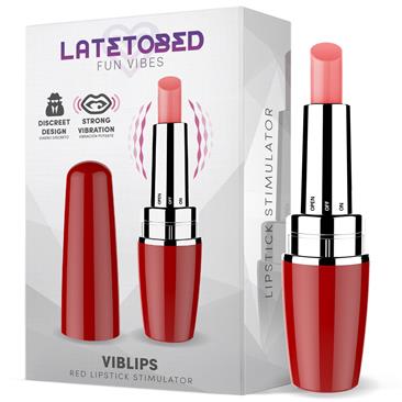 Viblips Red Lipstick Stimulator