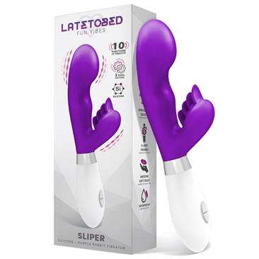 Sliper Silicone Purple Rabbit Vibrator