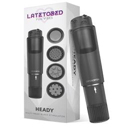 Heady Multi-Head Black Stimulator