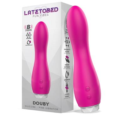 Douby Silicone Pink Vibrator