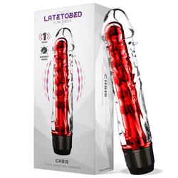 Chris Multi-Speed Red Vibrator