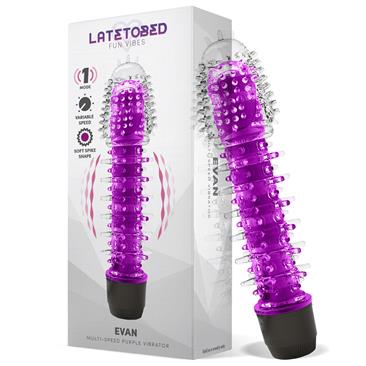 Evan Multi-Speed Purple Vibrator