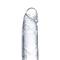 Realistic Dildo with Testicles Crystal Material 18 cm
