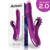 No. Four Vibrador Up and Down y Rueda Estimuladora