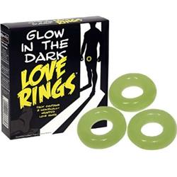 Pack 3 Anillo para el Pene Fluorescentes