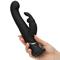 G-Spot Stroker Rabbit Vibrator Black