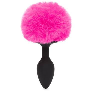 Happy Rabbit non Vibrating Butt Plug Small Black/P
