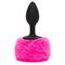 Happy Rabbit non Vibrating Butt Plug Small Black/P