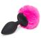 Butt Plug with Fur Tail Pink Large