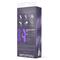 Unibody Vibrator Mauve Liquefied Silicone USB Purp