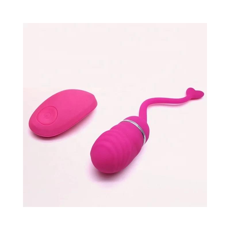 Vibrating Egg with Remote Control Odise USB Silicone Pink