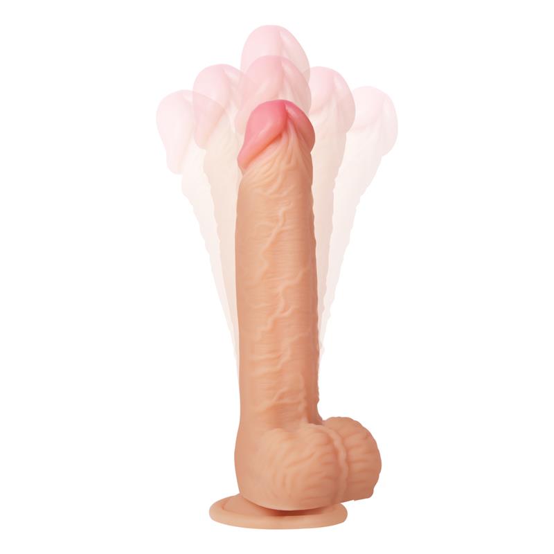 Cesur 3.0 Realistic Dildo Vibrating, Wavy, 360ş and Up-and-Down Movement Remote Control USB