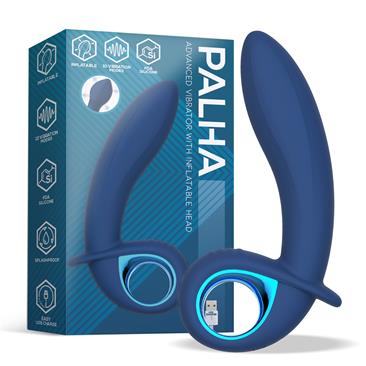 Alpha Advanced Vibrator with Inflatable Head USB
