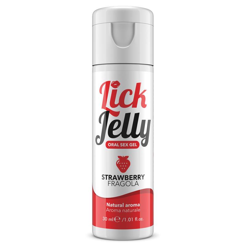Lick Jelly Edible Lubricant Water Base Strawberry 30 ml